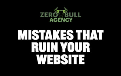 The 5 Biggest Mistakes That Can Ruin Your Website