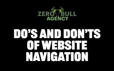 The Do’s And Don’ts Of Website Navigation