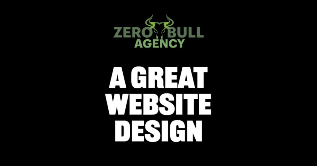 What Makes A Great Website Design