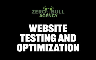 Website Testing and Optimization